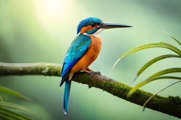 kingfisher on branch