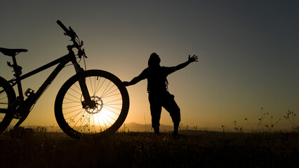 Magnetic Momentum: Defying Gravity on Futuristic Bike Trails