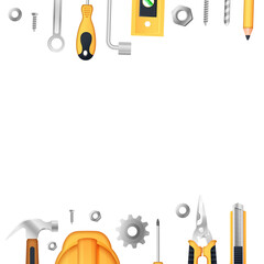 labor day tools background