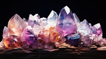 Colorful crystals