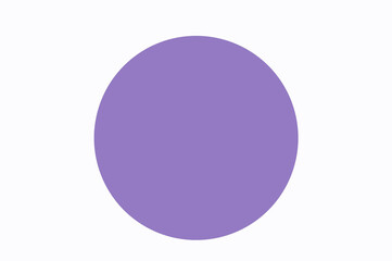 Purple circle in white background, motivation in social posts and chats. 