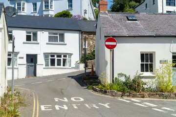 street in the village