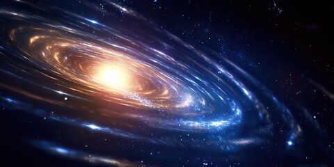 AI Generated. AI Generative. Space galaxy universe wormhole. Black time tunnel teleport outer dark cosmos. Graphic Art