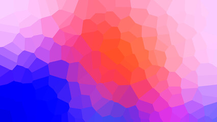 colorful Lowpoly gradient background abstarct pattern