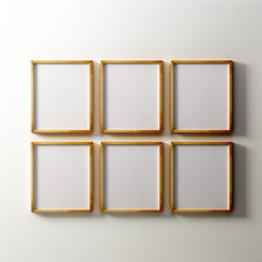 6 set wooden frame,realistic wooden frame,Vertical Portrait picture frame mockup. Realisitc paper,