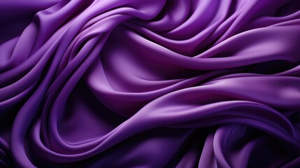 Smooth Elegant Violet textile background. Violet satin or silk wallpaper 
