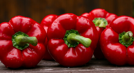 red bell peppers