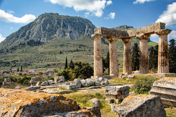 Corinth, Greece - obrazy, fototapety, plakaty