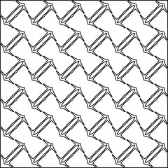 Stylish texture with figures from lines.
diagonal pattern. Repeat decorative design.Abstract texture for textile, fabric, wallpaper, wrapping paper.Black and white geometric wallpaper.