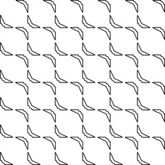 Stylish texture with figures from lines. Diagonal pattern.Abstract texture for textile, fabric, wallpaper, wrapping paper.Black and white geometric wallpaper.