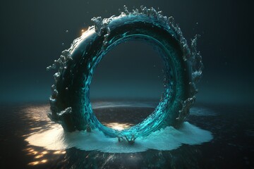 water ring, Generative AI