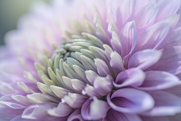 close-up of pastel flower, with intricate details visible, created with generative ai