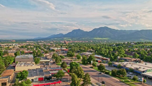 Time lapse of Beautiful Boulder Colorado