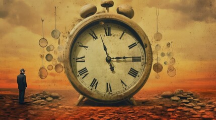 Cosmic flow of time. A synergy of art and mechanical intricacies