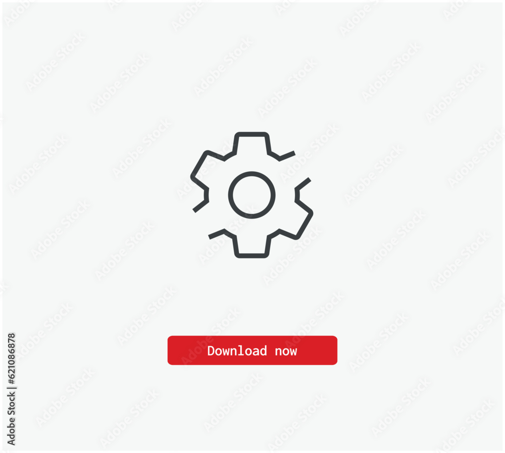 Poster setting vector icon. symbol in line art style for design, presentation, website or mobile apps eleme