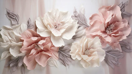 Floral bud bloom beauty blossom pink closeup fresh pastel nature petal flower plant flora