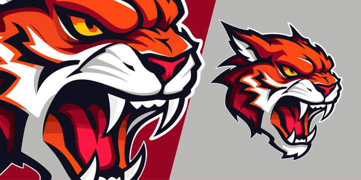 Modern Illustration of a Zombie Cougar: Captivating Logo Design for Sport & Esport Teams, Badges, and T-shirt Printing