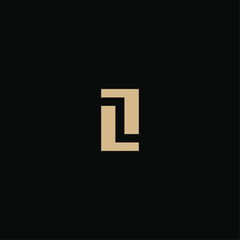L logo design symbol