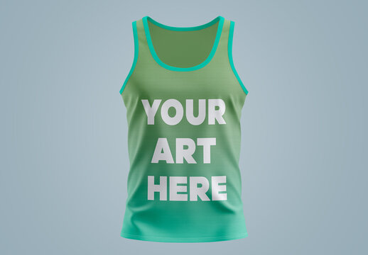 Tank Top Mockup - Front View