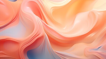 Abstract fluid backgrounds with flowing shapes 
 Generative AI