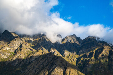 landscape with clouds
