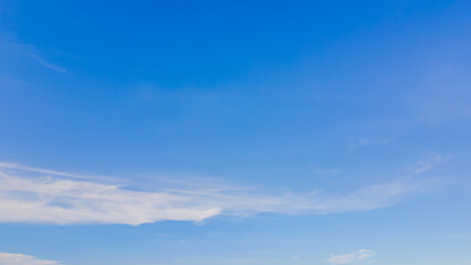 Naklejka na ściany i meble High-angle shots from drones, sea, clear sky, clouds, Phuket, mountain and sea atmosphere