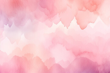 Fototapeta premium Pastel soft gradient watercolor background. Generative AI