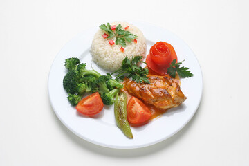 chicken with vegetables