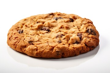 Professional food photography of oatmeal cookie