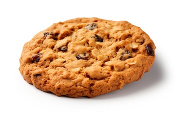 Professional food photography of oatmeal cookie 
