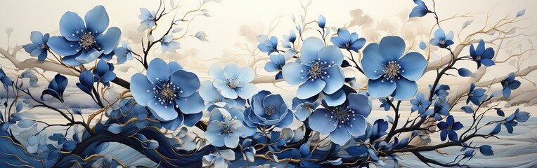 Blooming Beauty: Embrace Nature with Watercolor Florals Wallpaper
