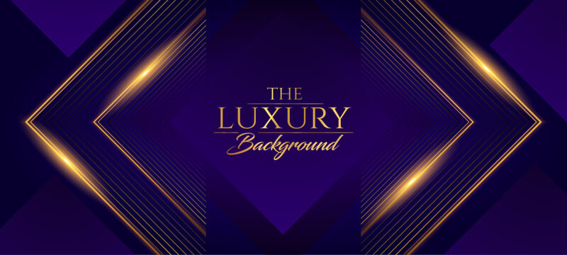 Modern Abstract Dark Red Golden Gold background with diagonal glowing light effect. illustration with trophy. Blue Lights on Graphics. Luxury Graphics. Award Background. Abstract Background. 