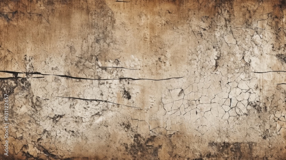 Poster unrealistic aging or scratching appearance. a scratchy, dirty-feeling material or surface. to create