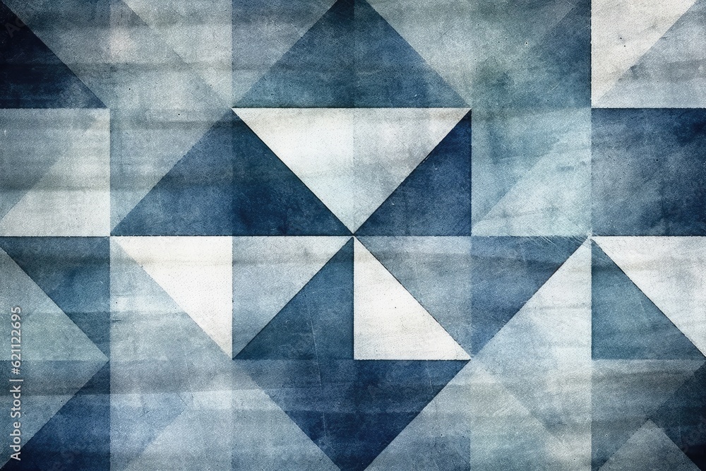Poster geometric texture repeat creative contemporary pattern,washed canvas effect textured distressed back