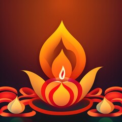 diwali festival of diwali. vector background with indian festival.