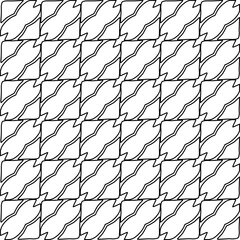 Stylish texture with figures from lines. Diagonal pattern.Abstract texture for textile, fabric, wallpaper, wrapping paper.Black and white geometric wallpaper.