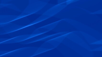 Light blue glossy smooth waves abstract elegant background. Seamless looping motion design.