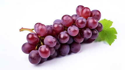 Fototapeta premium grape isolated on dark background