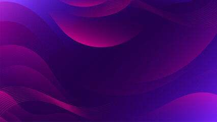Abstract Gradient Blue Purple liquid background. Modern background design. gradient color. Dynamic Waves. Fluid shapes composition. Fit for website, banners, wallpapers, brochure, posters