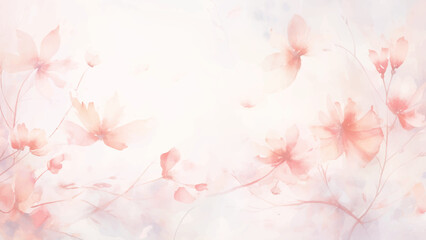 Abstract pink floral background