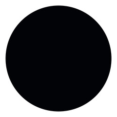 Fototapeta na wymiar black dot circle minimal 