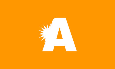 Sun Logo White Day Fresh Modern