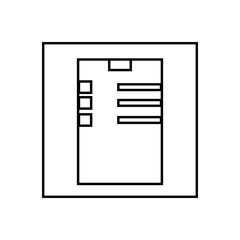 illustration of a clipboard