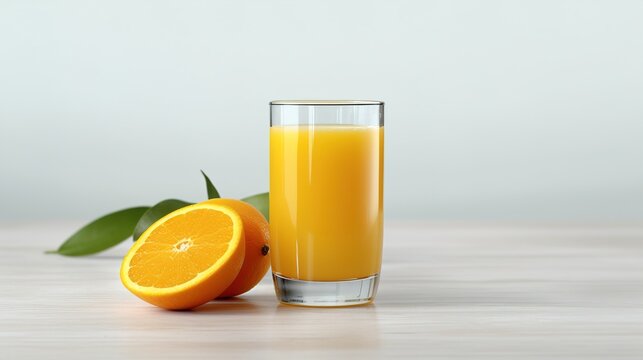 Orange Juice, Juice, Orange.Generative AI