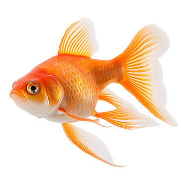 goldfish isolated
