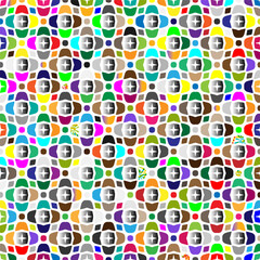 Background with colorful pattern. Abstract background. Perfect for fashion, textile design, cute themed fabric, on wall paper, wrapping paper and home decor.