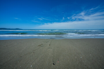 砂浜美術館の風景