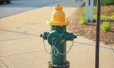  fire hydrant stands resilient on the city street, symbolizing safety, preparedness, and the crucial role it plays in protecting lives and properties