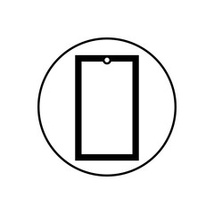 phone with blank screen