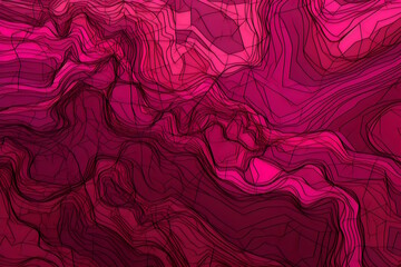 Obraz premium Million Shades of Dark Pinks Lines, Ideal for Graphic Design, Artistic Concepts, and Modern Visual Representations. Generative AI